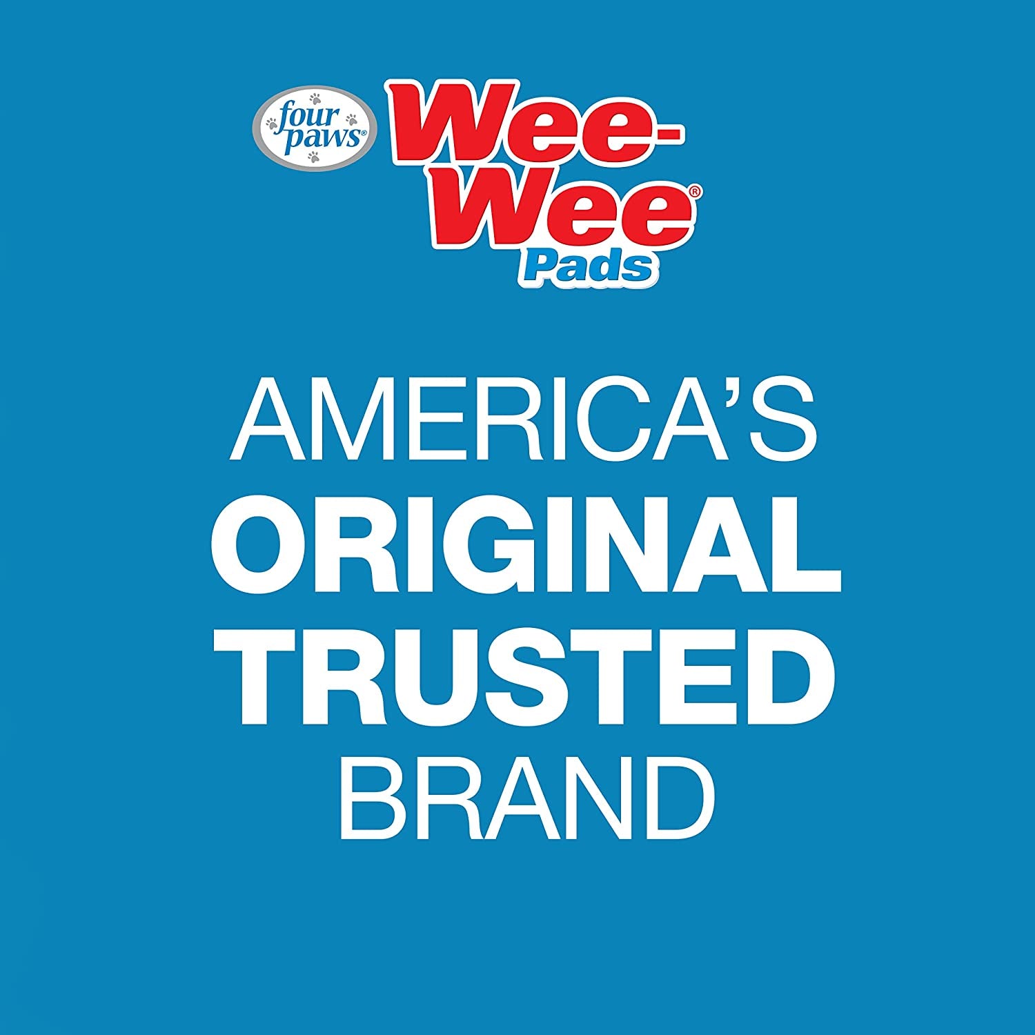 Wee-Wee Superior Performance Unscented Pee Pads for Dogs & Puppies, Quilted Leak-Proof Dog Housebreaking Potty Training Floor Protection, 22" X 23", 100 Count