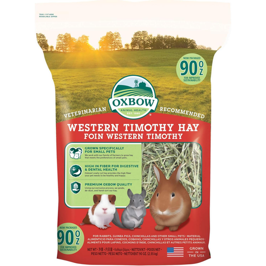 Western Timothy Hay for Small Pets – 90 oz