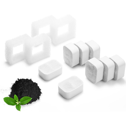 Pet Water Fountain Replacement Filters – 12 Pack