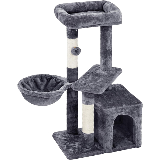 34" Multi-Level Cat Tree with Condo