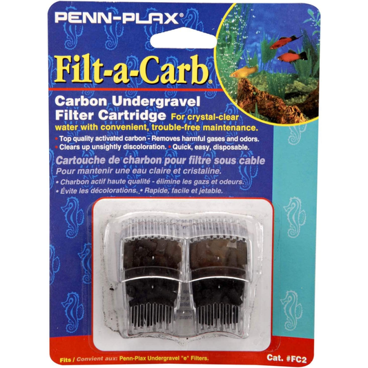 2-Pack Aquarium Filter Media Cartridges